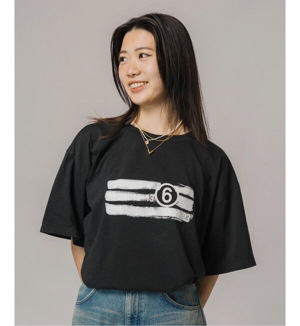 JOINT WORKS「MM6 Maison Margiela/エムエム6/ Tシャツ」|Tシャツ・カットソー|ブラック