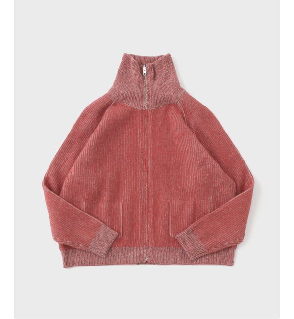 JOINT WORKS「Name./ネーム REVERSIBLE WOOL DRIVERS KNIT」|カーディガン|オレンジ