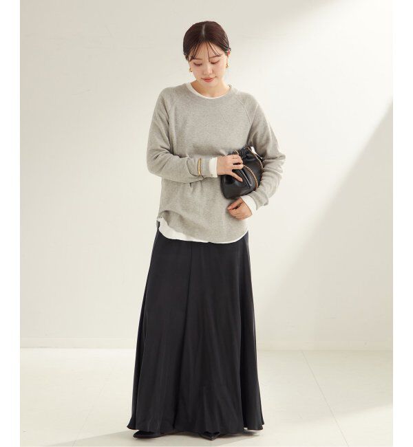 Plage「《追加》premiumフライス long Tシャツ」|Tシャツ・カットソー|