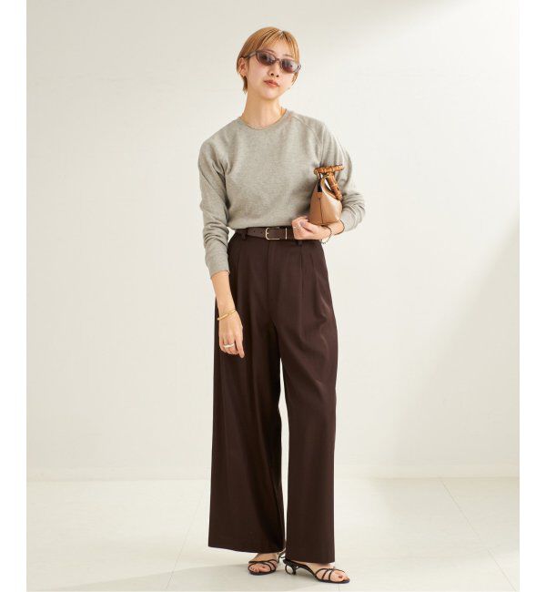 Plage「《追加》premiumフライス long Tシャツ」|Tシャツ・カットソー|