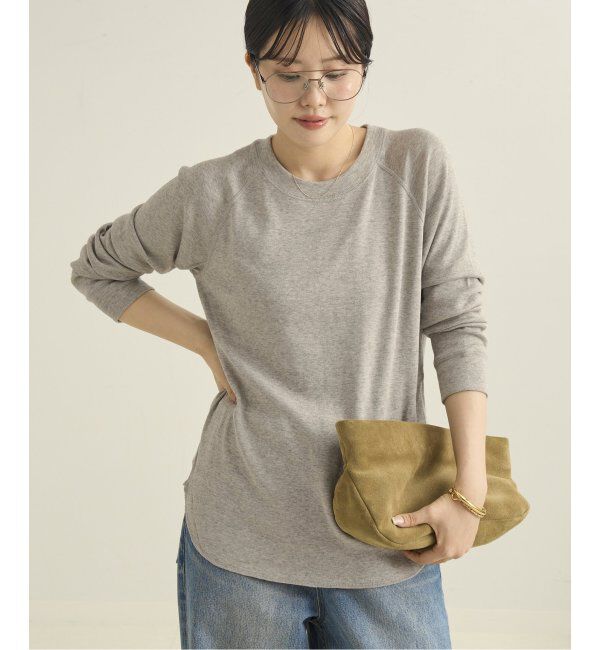 Plage「《追加》premiumフライス long Tシャツ」|Tシャツ・カットソー|