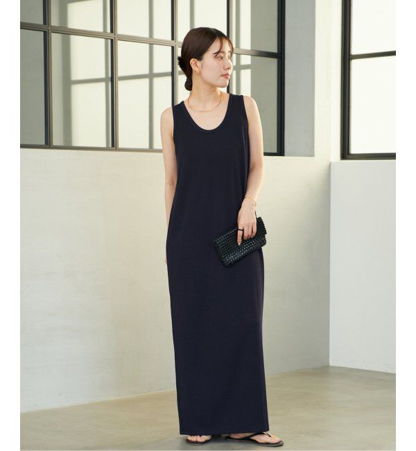 Plage「《WEB限定追加》リブタンクワンピース 5」|ワンピース|