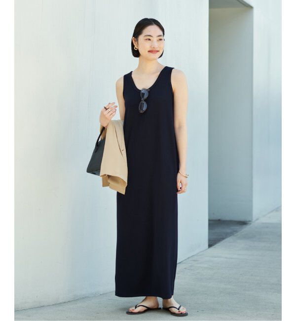 Plage「《WEB限定追加》リブタンクワンピース 5」|ワンピース|
