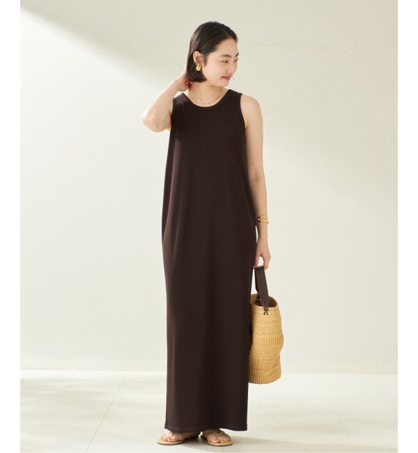 Plage「《WEB限定追加》リブタンクワンピース 5」|ワンピース|
