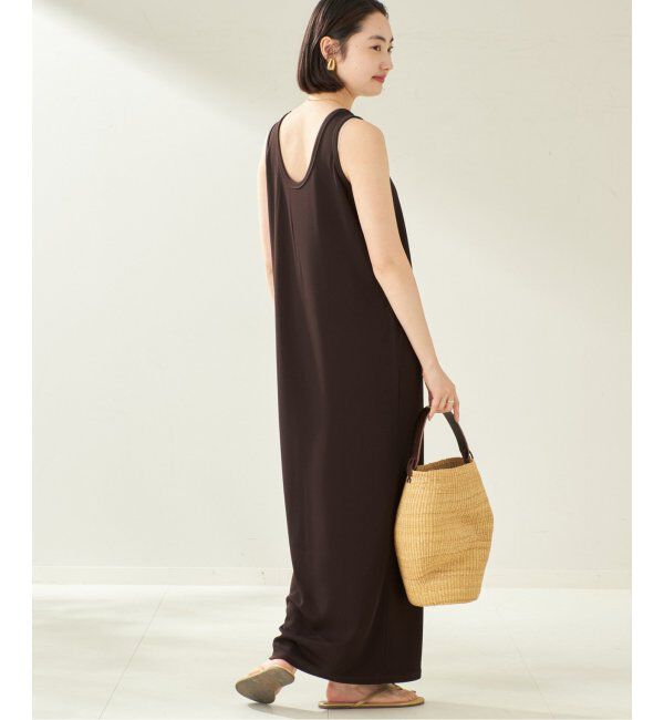 Plage「《WEB限定追加》リブタンクワンピース 5」|ワンピース|