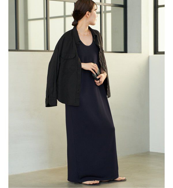 Plage「《WEB限定追加》リブタンクワンピース 5」|ワンピース|