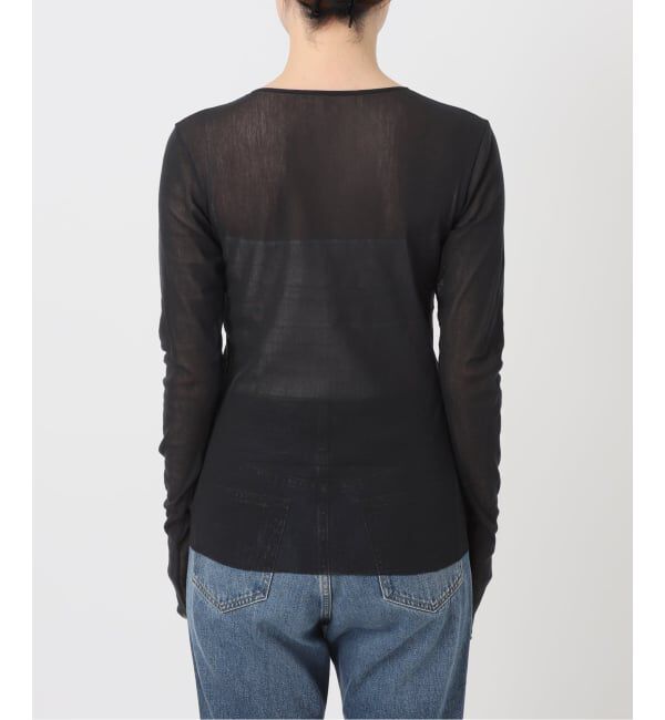 Plage「《追加》Mesh Sheer ロンT 4」|Tシャツ・カットソー|