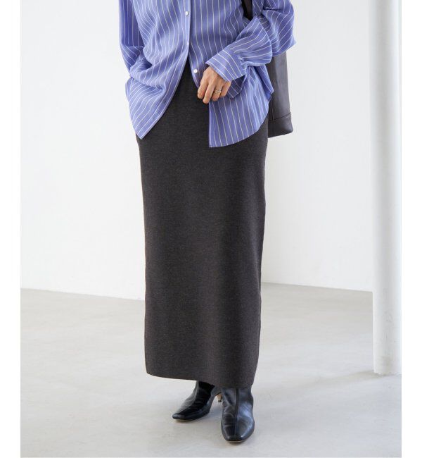 IENA「スーパーファインスムースニットスカート」|スカート|