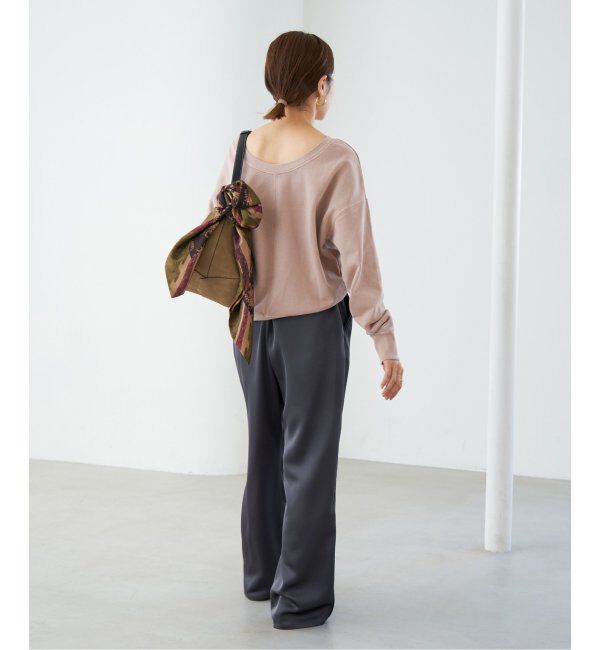 IENA「ピグメントスウェットプルオーバー」|スウェット・ジャージ|