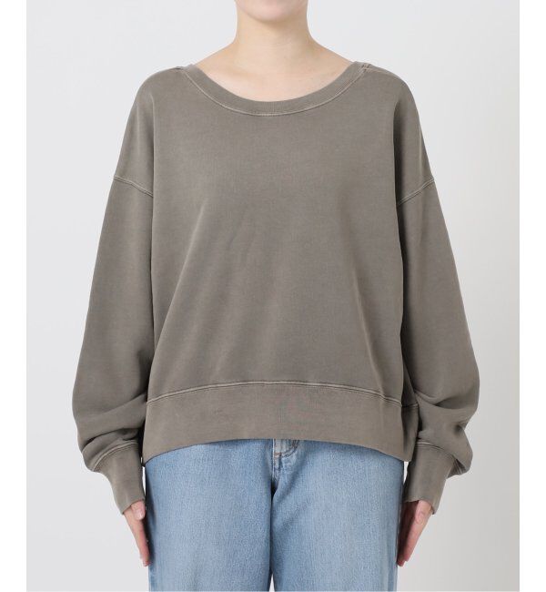 IENA「ピグメントスウェットプルオーバー」|スウェット・ジャージ|