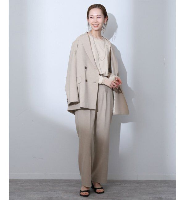 SLOBE IENA「《追加8》レイヤードスリーブロンTEE」|Tシャツ・カットソー|