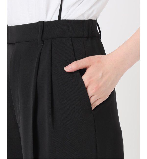 IENA「《追加3》サスペンダーツイルパンツ」|スラックス|