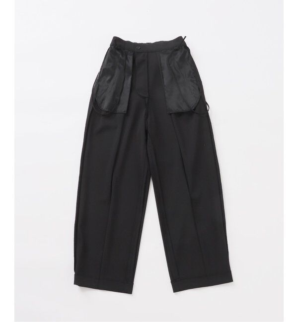 IENA「《追加3》サスペンダーツイルパンツ」|スラックス|