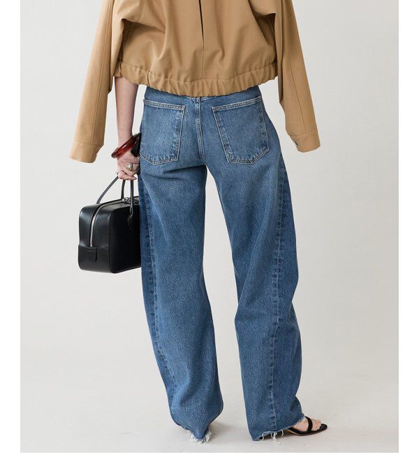 VERMEIL par iena「AGOLDE（エーゴールドイー） LUNA PIECED JEAN A9039-1535」|デニム|