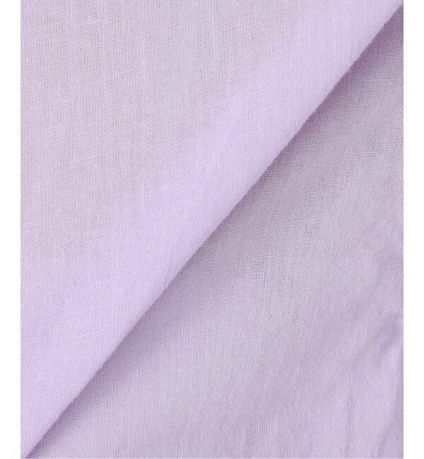 SLOBE IENA「リネンコットンレギュラーシャツ」|シャツ・ブラウス|