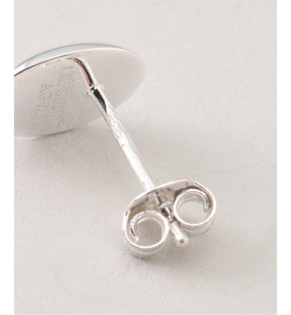 VERMEIL par iena「LIE STUDIO リエ スタジオ The Luna ピアス シルバー」|ピアス|