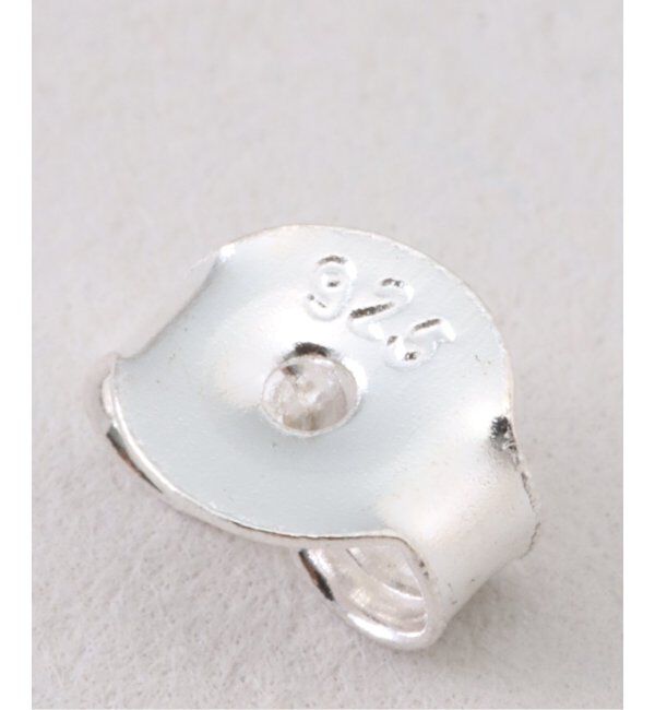 VERMEIL par iena「LIE STUDIO リエ スタジオ The Luna ピアス シルバー」|ピアス|