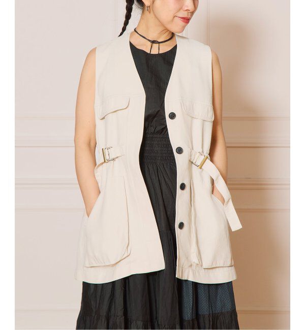 IENA LA BOUCLE「IENA LA BOUCLE ソフトコットンユーティリティベスト」|その他|