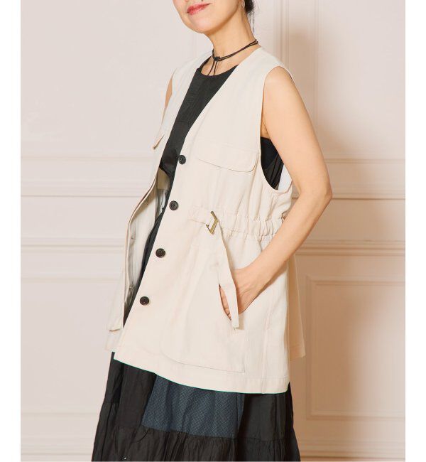 IENA LA BOUCLE「IENA LA BOUCLE ソフトコットンユーティリティベスト」|その他|