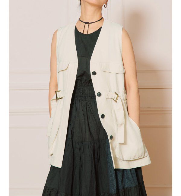 IENA LA BOUCLE「IENA LA BOUCLE ソフトコットンユーティリティベスト」|その他|