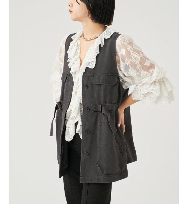 IENA LA BOUCLE「IENA LA BOUCLE ソフトコットンユーティリティベスト」|その他|