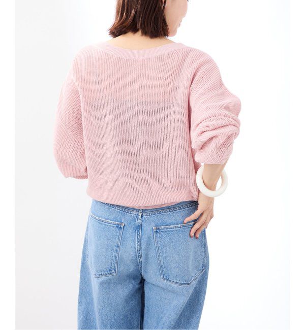 VERMEIL par iena「Crisp Cotton Relax プルオーバー」|ニット・セーター|