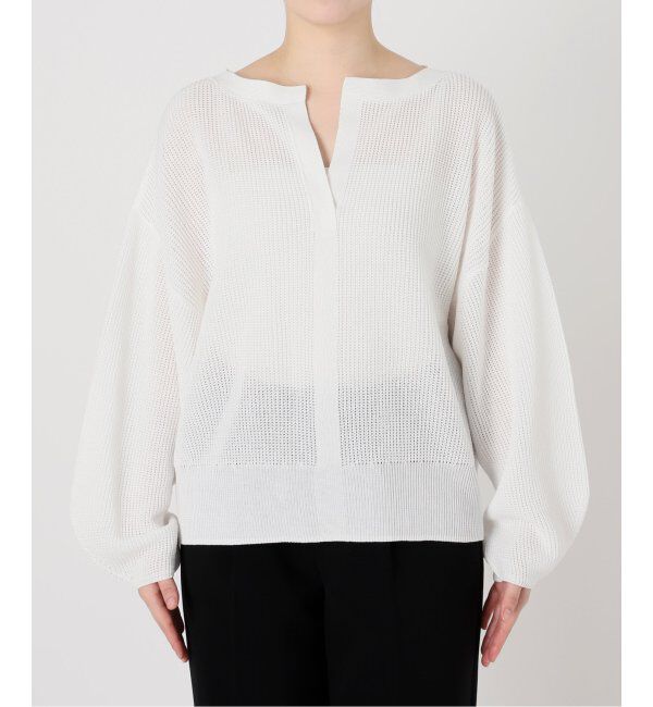 VERMEIL par iena「Crisp Cotton Relax プルオーバー」|ニット・セーター|