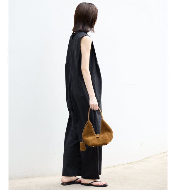 SLOBE IENA「《WEB限定/追加2》リラックスイージーVネックオールインワン」|オールインワン|