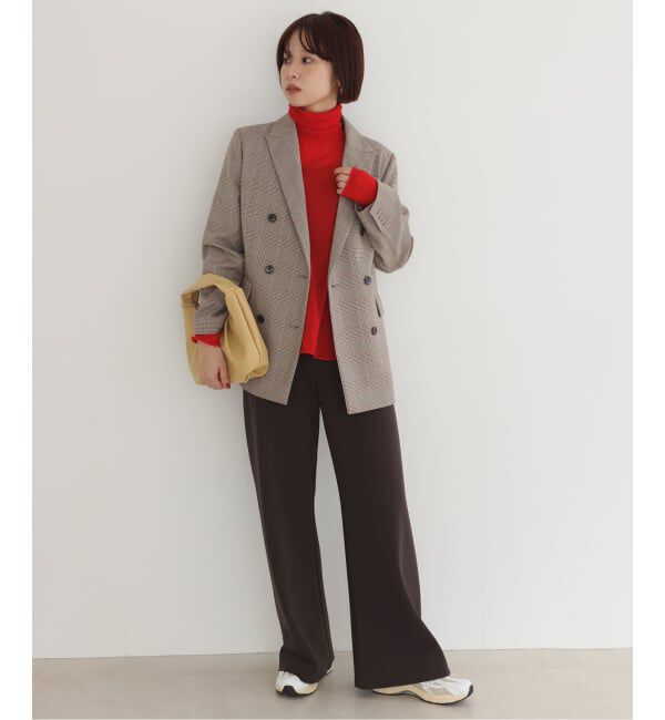 SLOBE IENA「TRダブルブレストジャケット」|テーラードジャケット|
