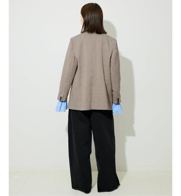 SLOBE IENA「TRダブルブレストジャケット」|テーラードジャケット|