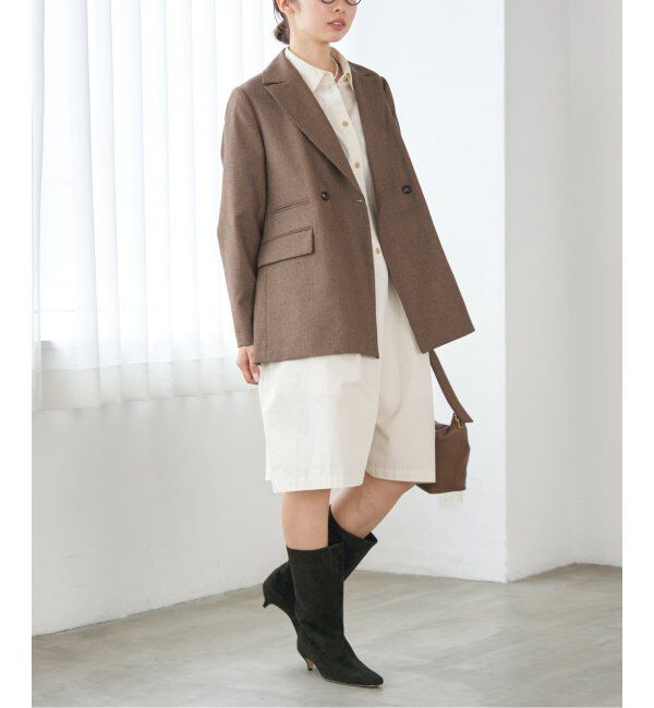 IENA「ガンクラブチェックジャケット」|テーラードジャケット|