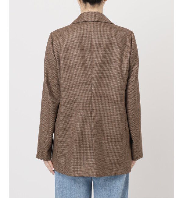 IENA「ガンクラブチェックジャケット」|テーラードジャケット|