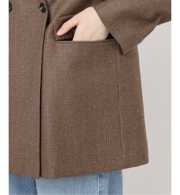 IENA「ガンクラブチェックジャケット」|テーラードジャケット|