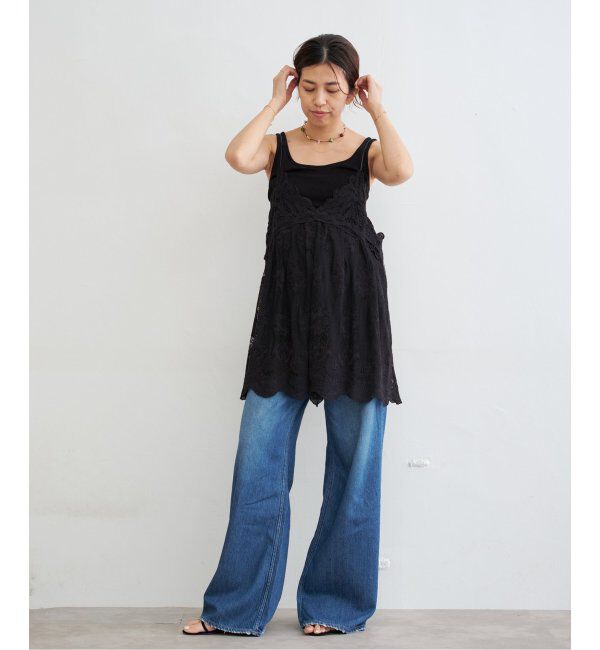 IENA「アンティークチュールバテンキャミ」|シャツ・ブラウス|