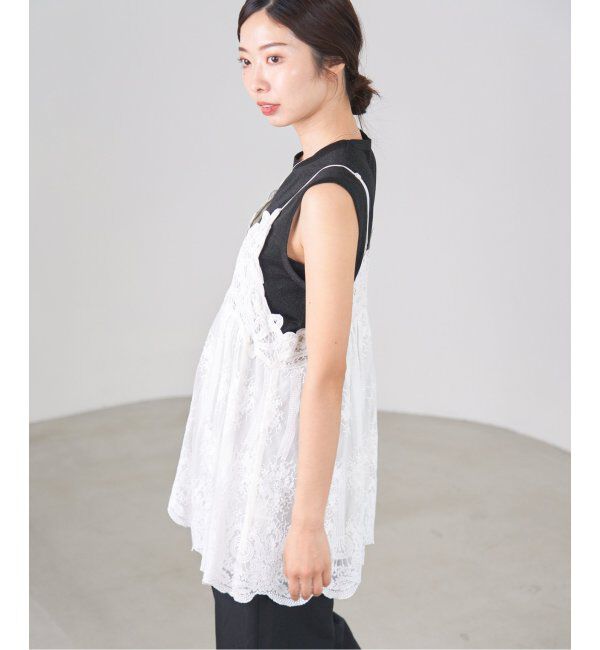 IENA「アンティークチュールバテンキャミ」|シャツ・ブラウス|