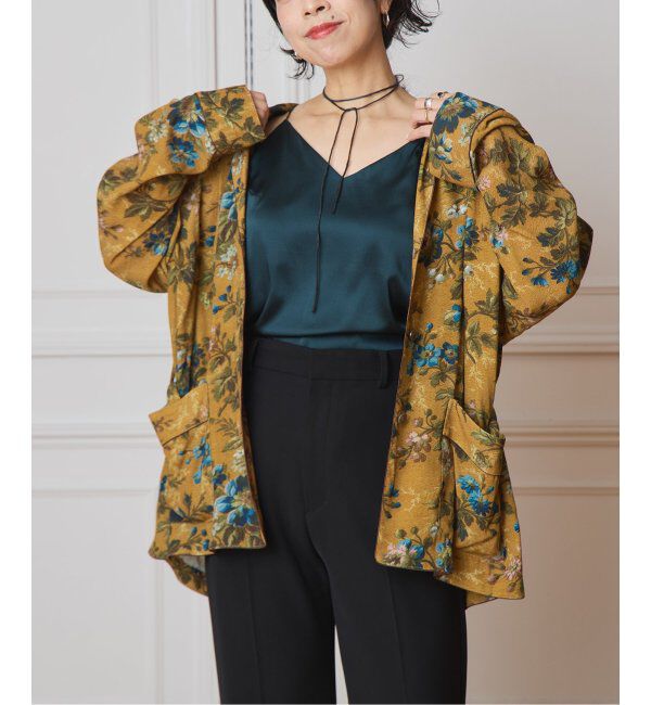 IENA LA BOUCLE「IENA LA BOUCLE Vintageプリントシャツジャケット」|その他|