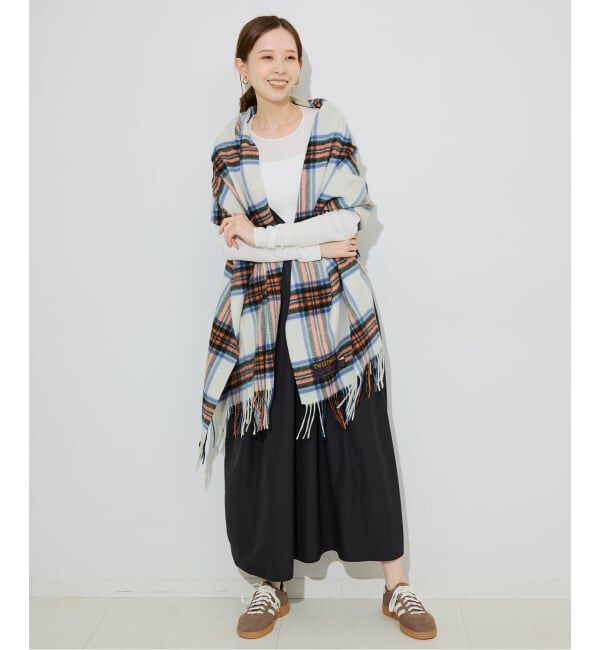 SLOBE IENA「《追加》TWEED MILL/ツイードミル ストール」|ストール|