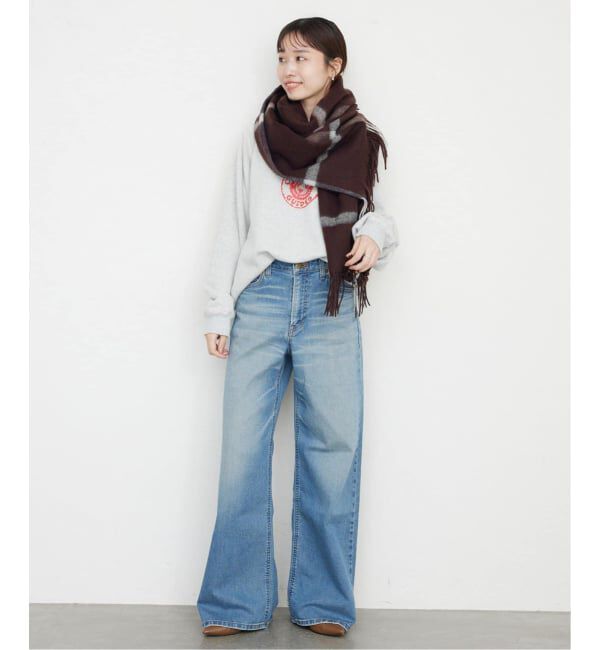 SLOBE IENA「《追加》TWEED MILL/ツイードミル ストール」|ストール|