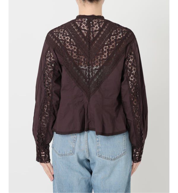 IENA LA BOUCLE「IENA LA BOUCLE マニーレースブラウス」|シャツ・ブラウス|