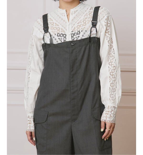 IENA LA BOUCLE「IENA LA BOUCLE マニーレースブラウス」|シャツ・ブラウス|