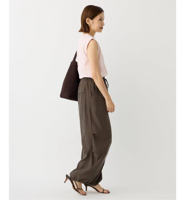 IENA「《追加》キュプラツイルイージーパンツ」|その他|