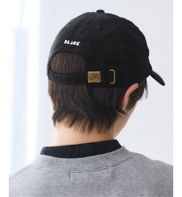 IENA「BLACK CAP」|キャップ・キャスケット|ブラック