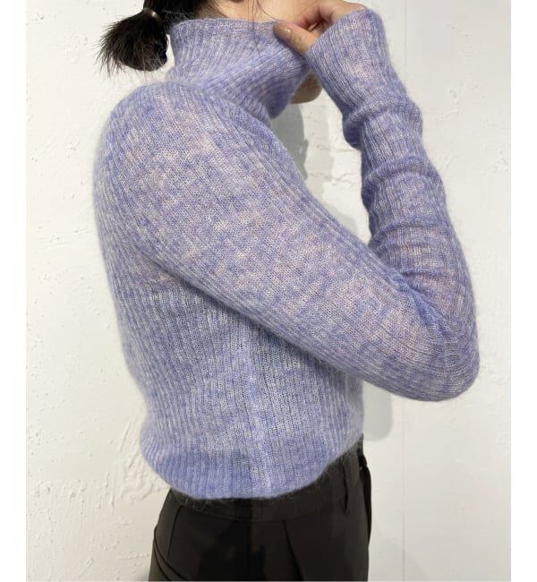 IENA LA BOUCLE「IENA LA BOUCLE MohairMixTURTLE」|ニット・セーター|