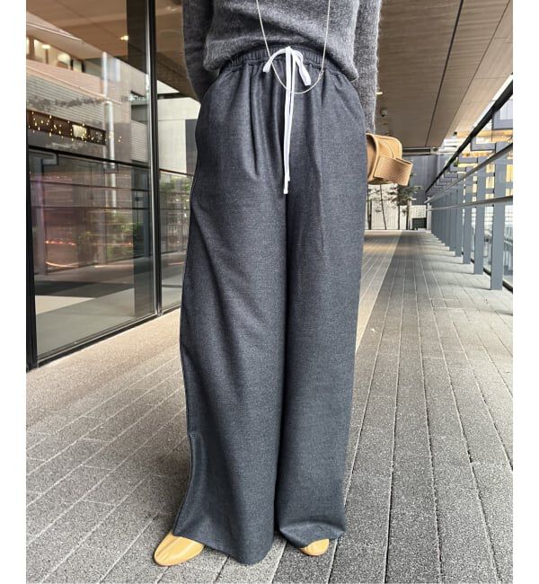 IENA LA BOUCLE「IENA LA BOUCLE ウールジャージイージーパンツ」|その他|
