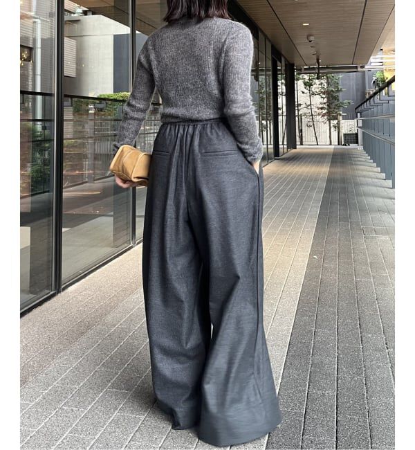 IENA LA BOUCLE「IENA LA BOUCLE ウールジャージイージーパンツ」|その他|