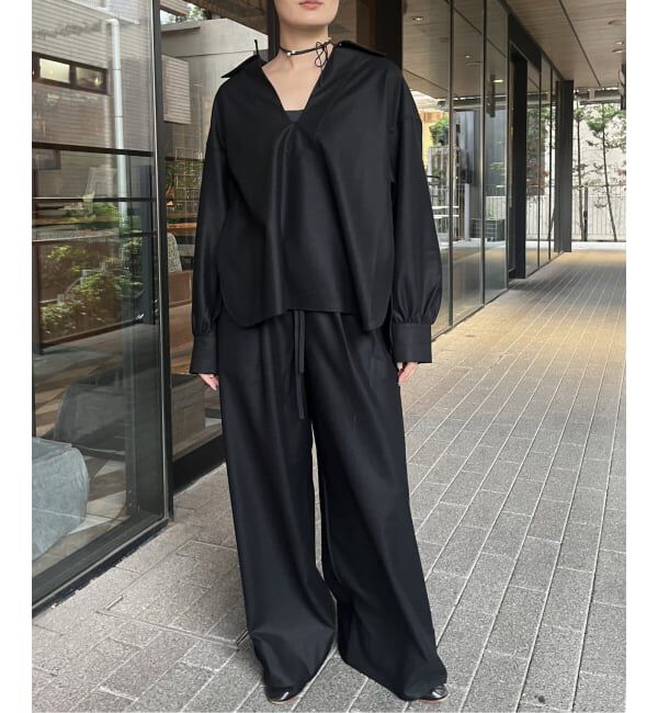 IENA LA BOUCLE「IENA LA BOUCLE ウールジャージイージーパンツ」|その他|