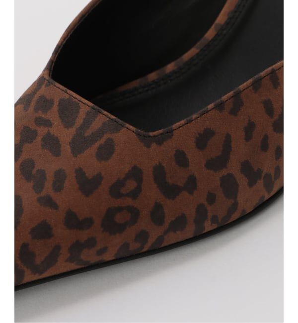 VERMEIL par iena「BLACK SUEDE STUDIO ブラックスエードスタジオ Mule H;50mm LOGAN50」|パンプス|