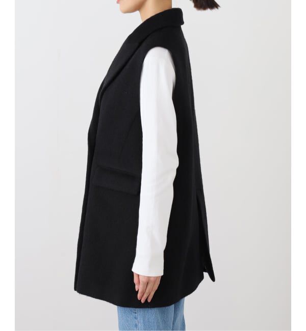 IENA「モヘヤ混シャギーテーラードベスト」|その他|