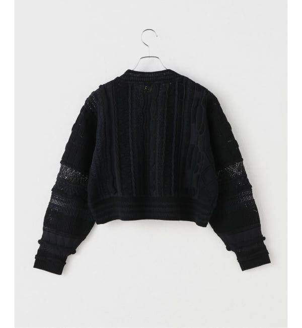 IENA LA BOUCLE「ODAKHA/オダカ CRAZY ショートニット OH25AWKN11」|ニット・セーター|