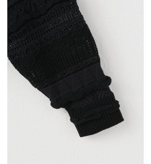 IENA LA BOUCLE「ODAKHA/オダカ CRAZY ショートニット OH25AWKN11」|ニット・セーター|